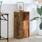 Preview: Bücherregal Altholz-Optik 40x24x77 cm Holzwerkstoff