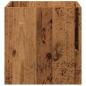 Preview: Pflanzgefäß Altholz-Optik 40x40x40 cm Holzwerkstoff