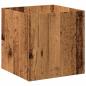 Preview: Pflanzgefäß Altholz-Optik 40x40x40 cm Holzwerkstoff