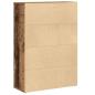 Preview: Bücherregal Altholz-Optik 60x24x85 cm Holzwerkstoff
