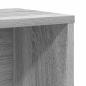 Preview: Bücherregal Grau Sonoma 60x24x85 cm Holzwerkstoff