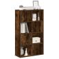 Preview: ARDEBO.de - Bücherregal Räuchereiche 60x24x101,5 cm Holzwerkstoff