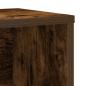 Preview: Bücherregal Räuchereiche 60x24x101,5 cm Holzwerkstoff