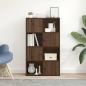 Preview: Bücherregal Braun Eichen-Optik 60x24x101,5 cm Holzwerkstoff