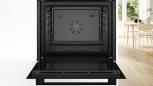 Preview: Bosch HRG532BB3 Serie 4 EEK: A+ Einbaubackofen mit Dampfunterstützung, 71 L, 60 cm breit, 3D-Heißluft, AutoPilot 15, Eco Clean-Programm, Hydrolytisch, schwarz