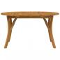 Preview: Gartentisch 150x90x75 cm Massivholz Akazie