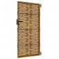 Preview: Gartentor 85x175 cm Cortenstahl Quadratisches Design