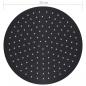 Preview: Regenbrause Edelstahl 30 cm Rund Schwarz
