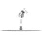 Preview: Regenbrause Edelstahl 40 cm Rund