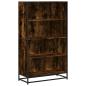 Preview: Bücherregal Räuchereiche 80,5x35x139 cm Holzwerkstoff