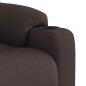 Preview: Massagesessel Elektrisch Dunkelbraun Stoff