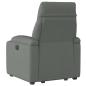 Preview: Relaxsessel mit Aufstehhilfe Dunkelgrau Stoff