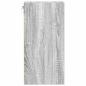 Preview: Hängeschrank Grau Sonoma 20x29,5x60 cm Holzwerkstoff