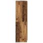 Preview: Kleiderschrank Altholz-Optik 80x52x180 cm Holzwerkstoff