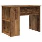 Preview: Schreibtisch Altholz-Optik 100x55x75 cm Holzwerkstoff