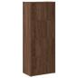 Preview: Bücherregal Braun Eichen-Optik 40x24x102 cm Holzwerkstoff