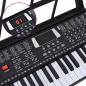 Preview: 61 Tasten Klavier Elektrisches Keyboard mit Notenständer Kinder