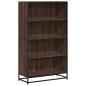 Preview: Bücherregal Braun Eichen-Optik 80,5x35x139 cm Holzwerkstoff