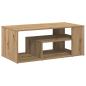 Preview: Couchtisch Artisan-Eiche 100x50x40 cm Holzwerkstoff