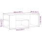 Preview: Couchtisch Artisan-Eiche 100x50x40 cm Holzwerkstoff