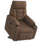 Preview: Relaxsessel mit Aufstehhilfe Braun Stoff