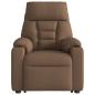 Preview: Relaxsessel mit Aufstehhilfe Braun Stoff