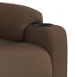 Preview: Relaxsessel mit Aufstehhilfe Braun Stoff