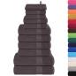 Preview: 12-tlg. Handtuch-Set Anthrazit 360 g/m² 100% Baumwolle