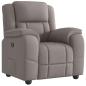 Preview: Relaxsessel Taupe Stoff