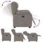 Preview: Relaxsessel Taupe Stoff