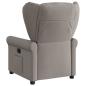 Preview: Relaxsessel Taupe Stoff