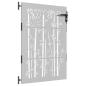 Preview: Gartentor 85x150 cm Cortenstahl Bambus-Design