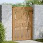 Preview: Gartentor 85x150 cm Cortenstahl Bambus-Design