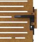 Preview: Gartentor 85x200 cm Cortenstahl Quadratisches Design
