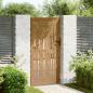 Preview: Gartentor 85x200 cm Cortenstahl Bambus-Design