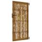 Preview: Gartentor 85x200 cm Cortenstahl Bambus-Design