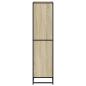 Preview: Bücherregal Sonoma-Eiche 80,5x35x139 cm Holzwerkstoff