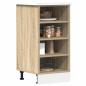 Preview: ARDEBO.de - Unterschrank Riga Sonoma-Eiche 40x44,5x81,5 cm Holzwerkstoff