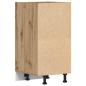 Preview: Unterschrank Artisan-Eiche 40x44,5x81,5 cm Holzwerkstoff