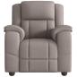 Preview: Massagesessel Taupe Stoff