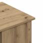 Preview: Schreibtisch Artisan-Eiche 100x55x75 cm Holzwerkstoff