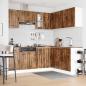 Preview: 11-tlg. Küchenschrank-Set Kalmar Räuchereiche Holzwerkstoff