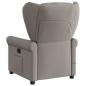 Preview: Massagesessel Taupe Stoff