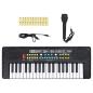Preview: ARDEBO.de - 37 Tasten Klavier Elektrisches Keyboard mit Mikrofon für Kinder