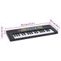 Preview: 37 Tasten Klavier Elektrisches Keyboard mit Mikrofon für Kinder