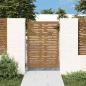 Preview: Gartentor 85x150 cm Cortenstahl Quadratisches Design