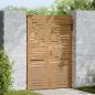 Preview: Gartentor 85x150 cm Cortenstahl Quadratisches Design