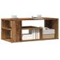 Preview: ARDEBO.de - Couchtisch Altholz-Optik 100x50x40 cm Holzwerkstoff