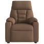Preview: Relaxsessel Elektrisch Braun Stoff