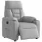 Preview: Relaxsessel Elektrisch Wolkengrau Stoff